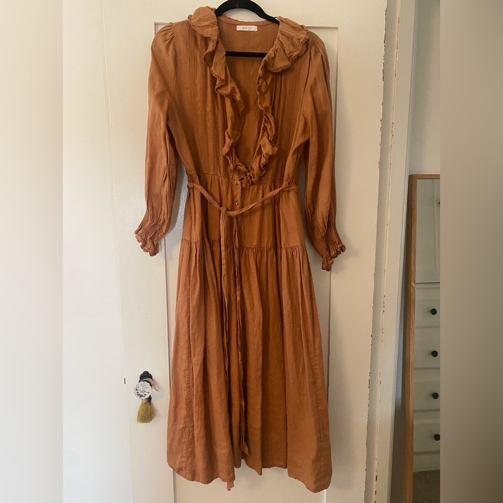 Doen Dress Marine Ruffle - Picture 2 of 6